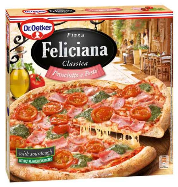 Пицца Dr.Oetker Feliciana ветчина и песто, 360 г