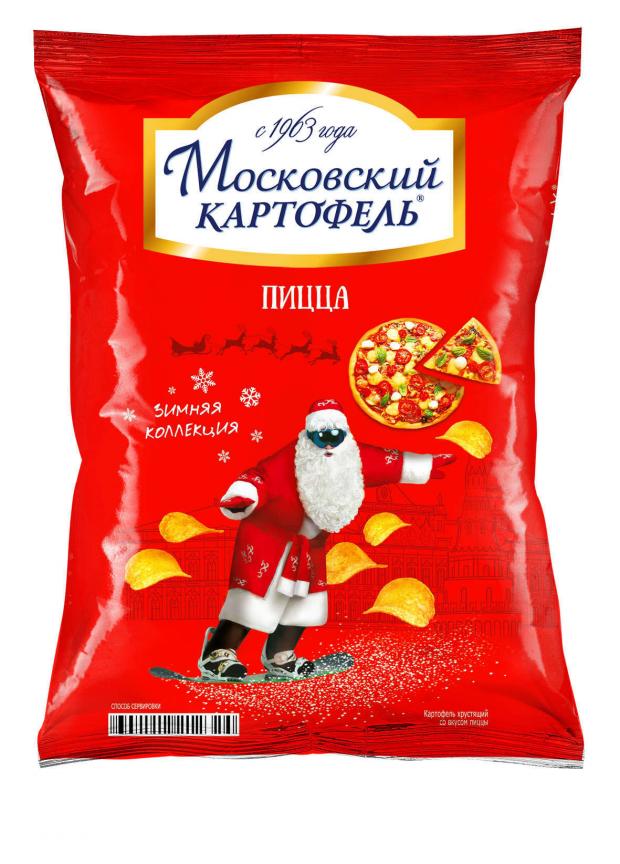 фото Чипсы картофельные «московский картофель» со вкусом пиццы, 60 г