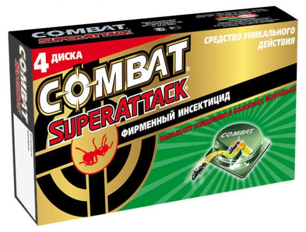 фото Ловушка от муравьев инсектицид combat super bait, 4 шт