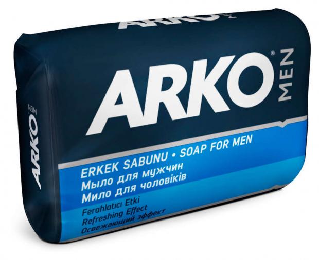 фото Мыло для мужчин arko men освежающий эффект, 90 г