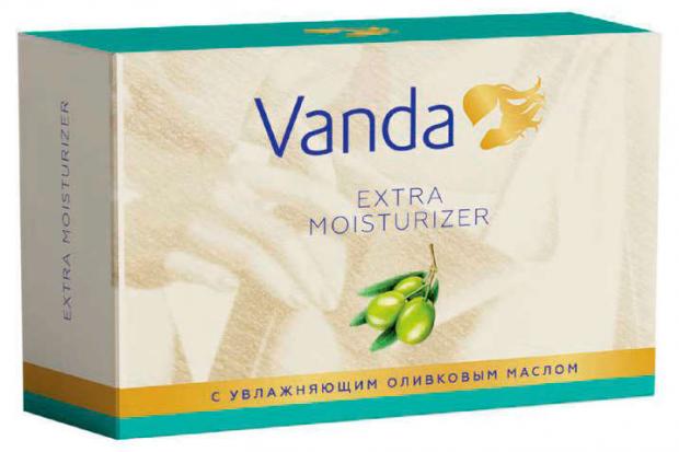 

Мыло туалетное Vanda Extra moisturizer с оливковым маслом, 85 г