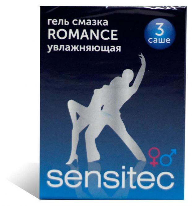 фото Гель-смазка интимная sensitec romance с увлажняющим действием, 3 х 5 мл