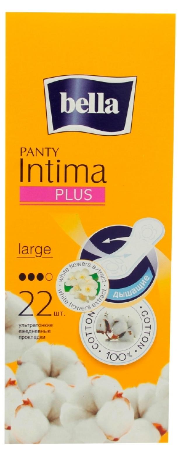 

Прокладки ежедневные Bella Panty Intima Plus large, 22 шт