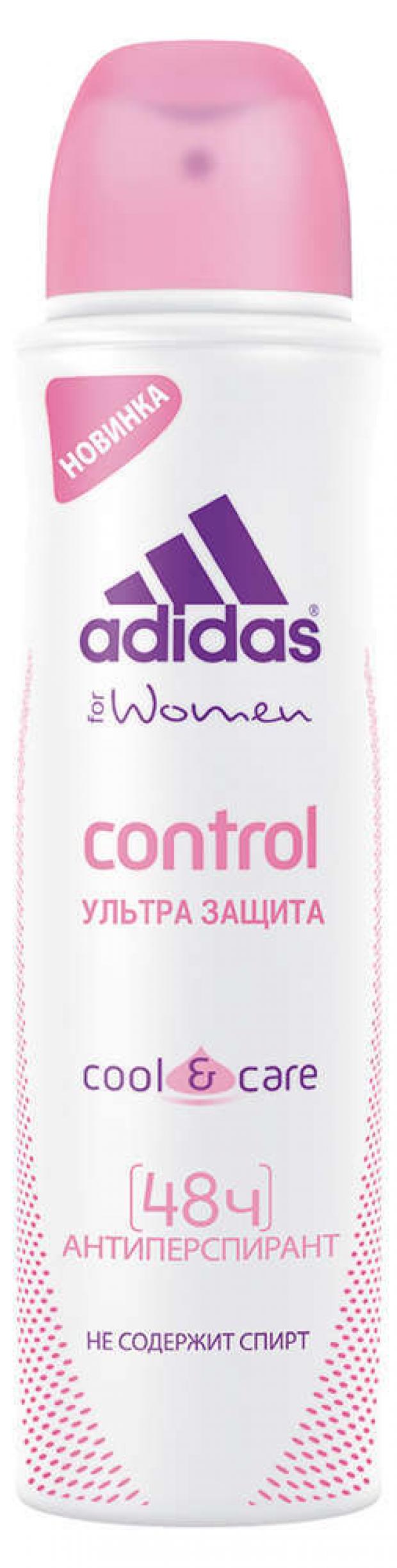 фото Антиперспирант спрей женский adidas c&c control spray, 150 мл