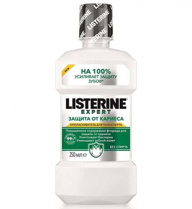 

Ополаскиватель для полости рта Listerine Защита от кариеса, 250 мл