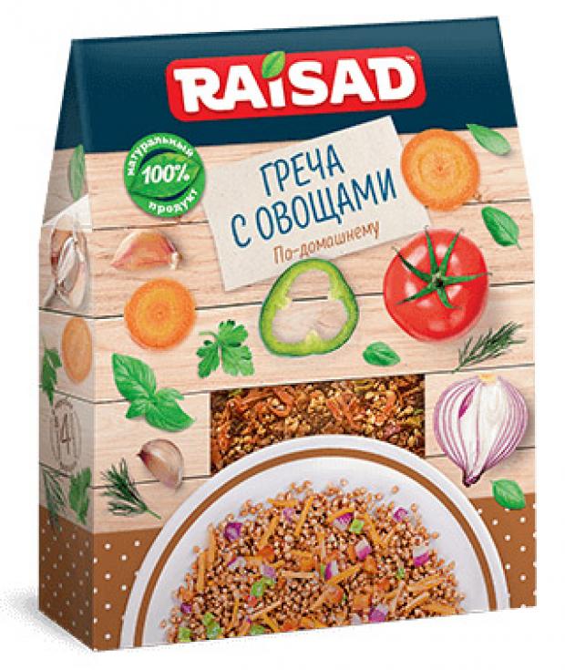 

Греча Raisad с овощами По-домашнему, 200 г