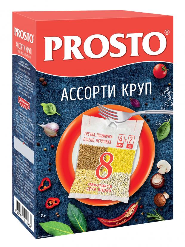 фото Ассорти круп prosto в пакетиках для варки, 500 г