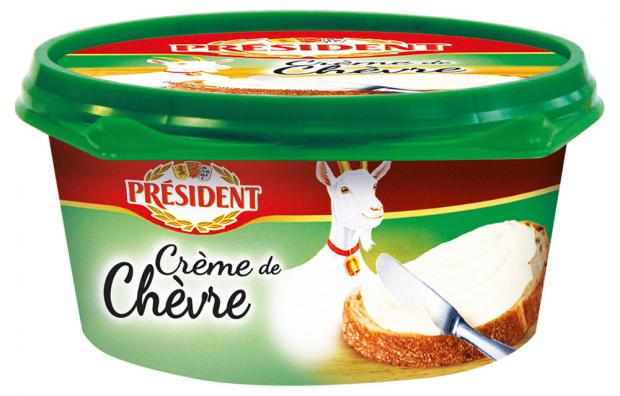 

Сыр плавленый President Creme de Chevre 50%, 125 г