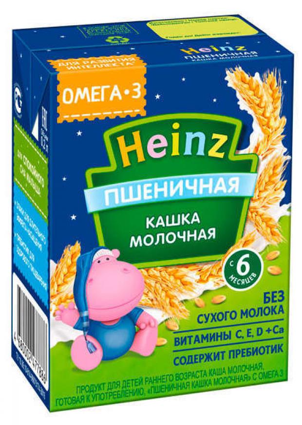 фото Каша готовая молочная heinz пшеничная, 200 г