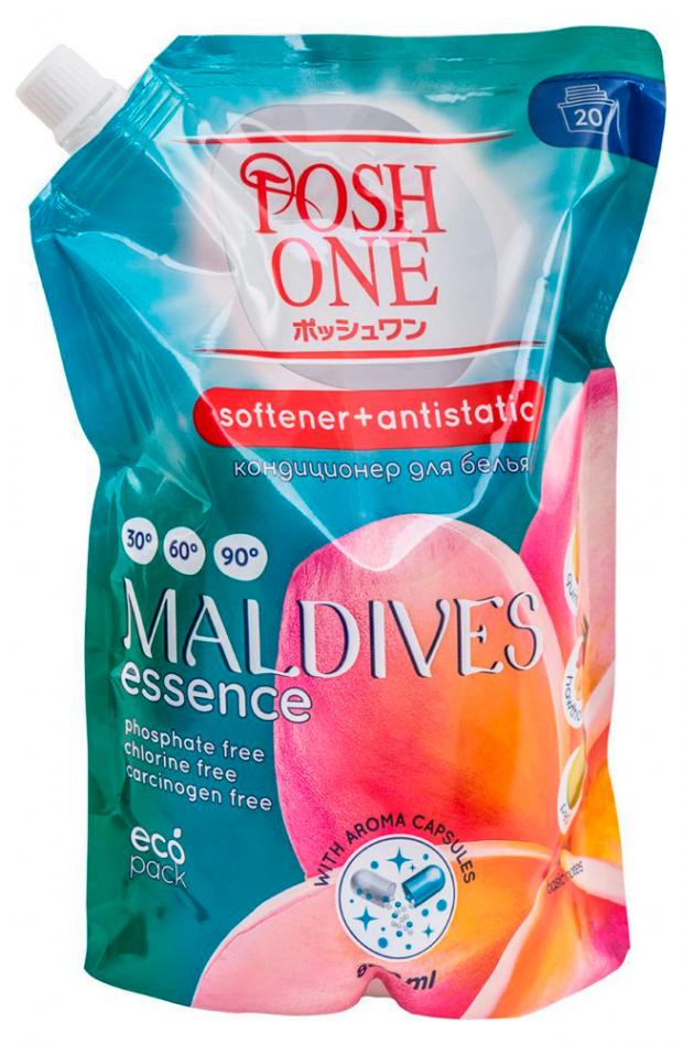 фото Кондиционер для белья posh one maldives essence, 800 мл