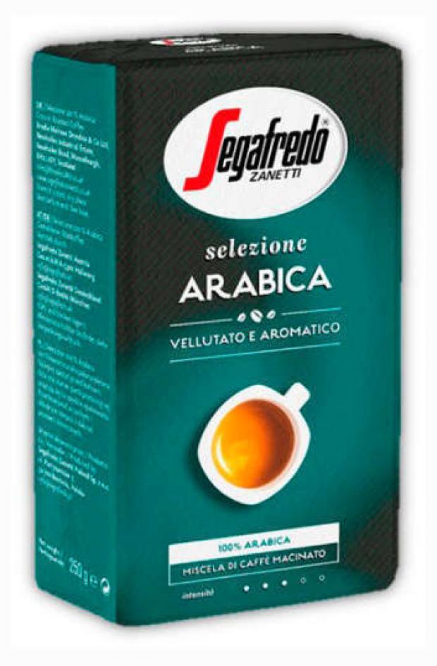 фото Кофе молотый segafredo selezione arabica, 250 г