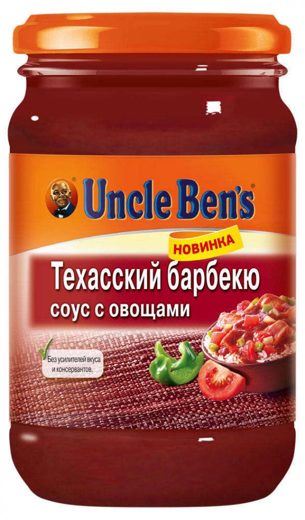 

Соус томатный Uncle Ben's Техасский барбекю с овощами, 210 г