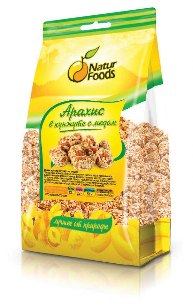 фото Арахис naturfoods в кунжуте с медом, 180 г