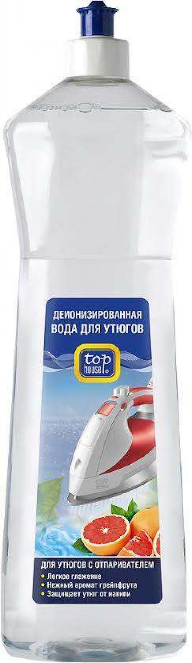 фото Вода для утюгов top house, 1 л