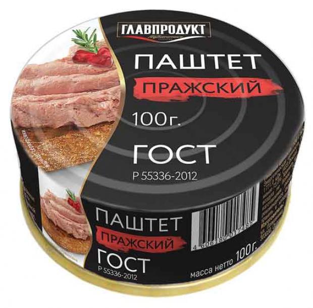 фото Паштет печеночный «главпродукт» пражский, 100 г