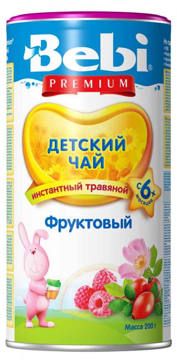 фото Чай детский bebi premium фруктовый с 6 мес, 200 г