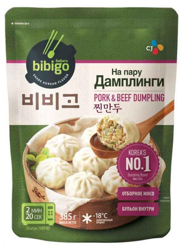 Дамплинги Bibigo на пару замороженные, 385 г