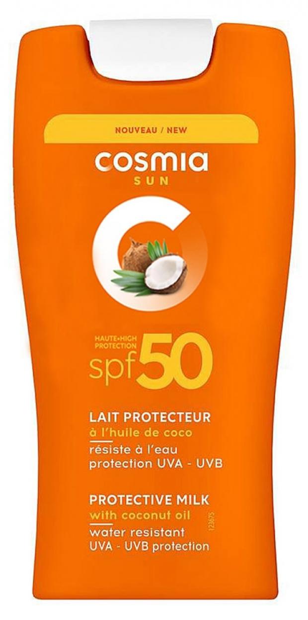 фото Молочко солнцезащитное cosmia высокая защита spf50, 200 мл