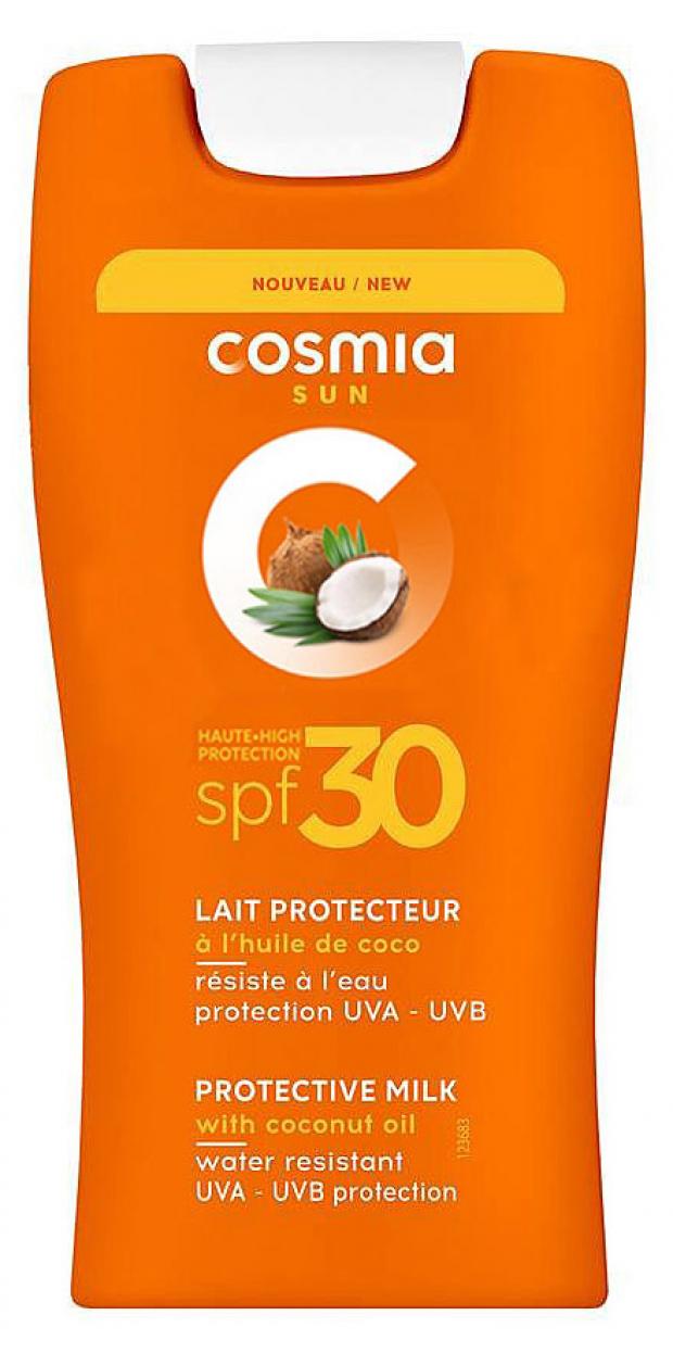 фото Молочко солнцезащитное cosmia spf30 высокая защита, 200 мл