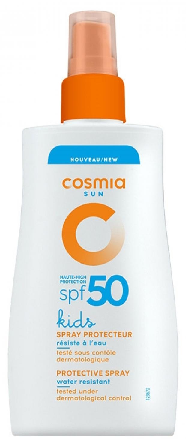 фото Спрей солнцезащитный детский cosmia spf50 высокая защита, 200 мл