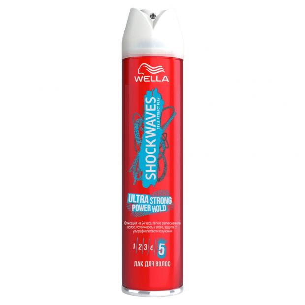 фото Лак для волос shockwaves ultra strong power hold, 250 мл