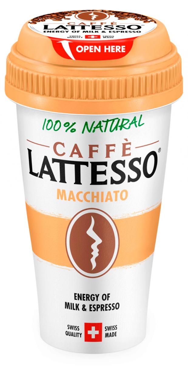 фото Напиток кофейный caffe lattesso macchiato 3,9%, 250 мл