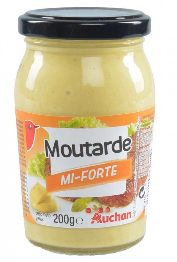 

Горчица АШАН Moutarde Mi-Forte, 200 г