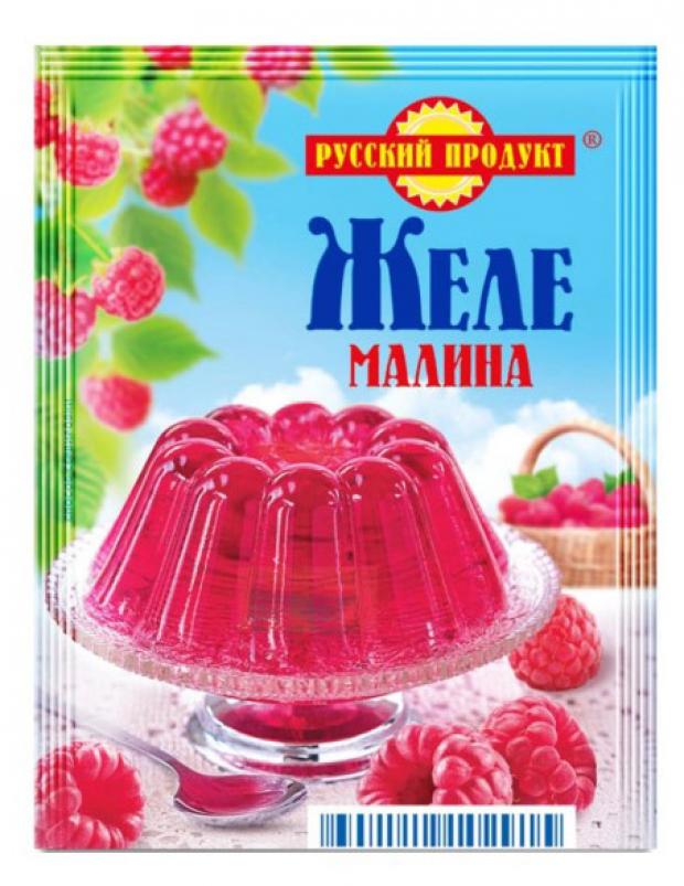 фото Желе десертное «русский продукт» малиновое, 50 г