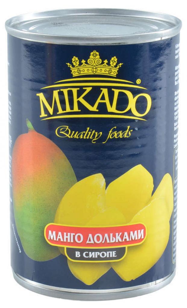 фото Манго mikado в сиропе дольками, 425 г