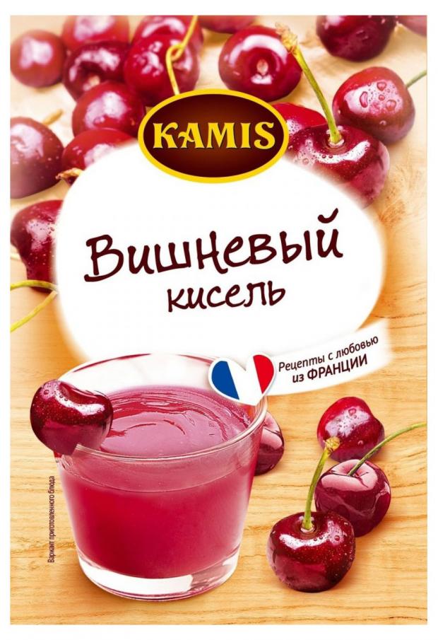 

Кисель Kamis моментальный вишневый, 30 г