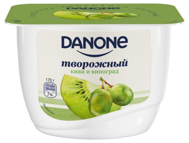 фото Творожок danone киви виноград, 170 г