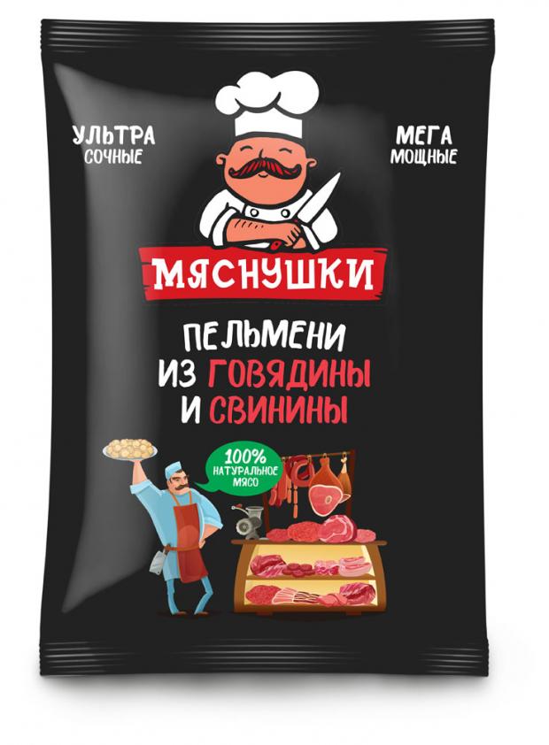 фото Пельмени «мяснушки» из говядины и свинины, 850 г