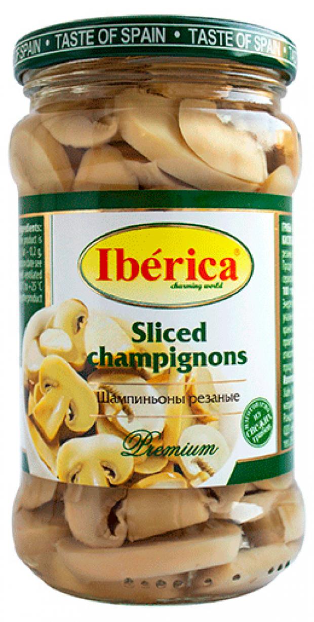 фото Шампиньоны iberica premium резаные, 314 мл