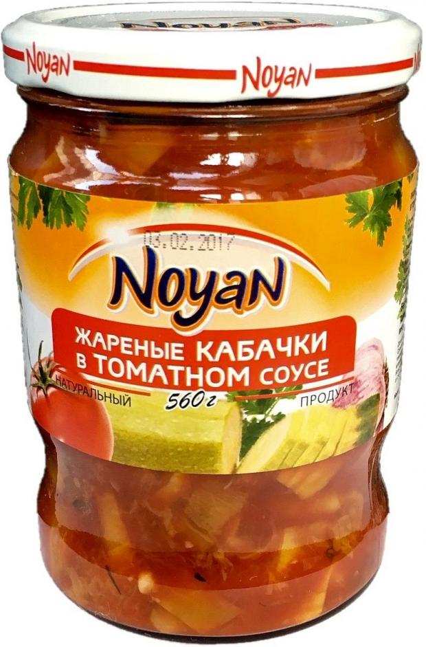 

Кабачки Noyan жареные в томатном соусе, 560 г