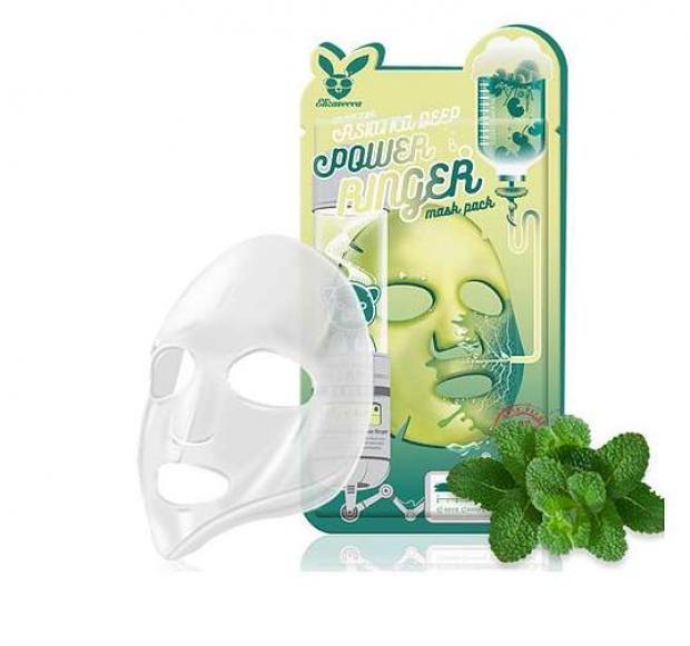 фото Маска для лица elizavecca centella asiatica deep power ringer mask pack тканевая, 23 мл