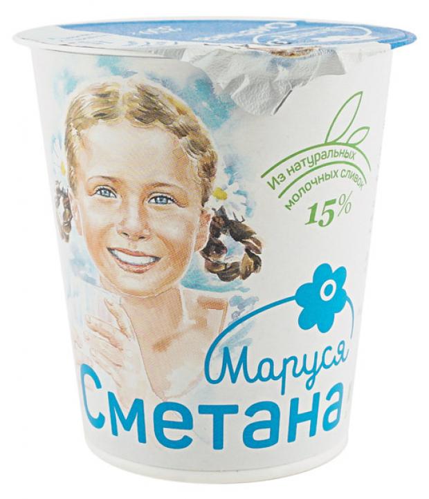 Сметана «Маруся» 15%, 350 г