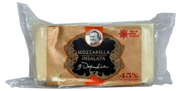 Сыр полутвердый Депардье рекомендует Mozzarella Insalata 250 г 229₽