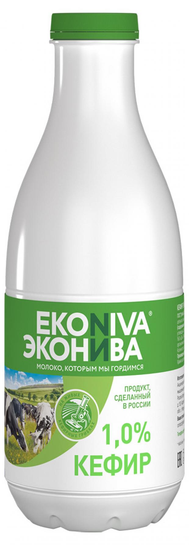 фото Кефир ekoniva 1%, 1 л