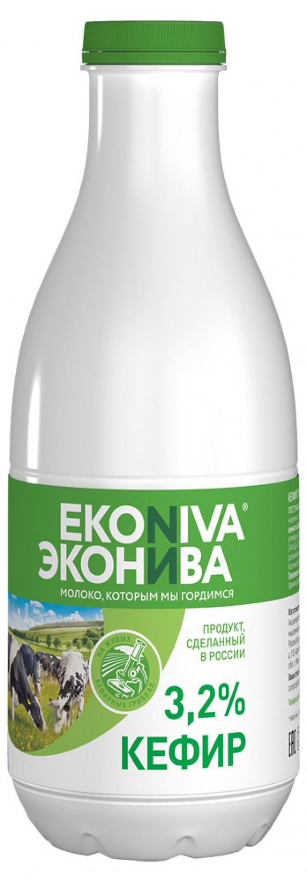 фото Кефир ekoniva 3,2%, 1 л