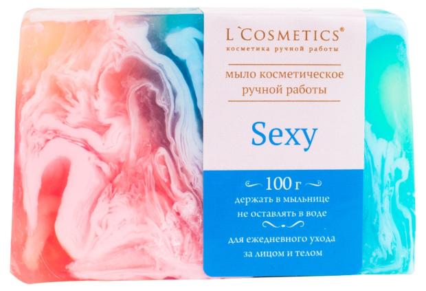 фото Мыло косметическое l'cosmetics sexy 212 парфюм ручная работа, 100 г