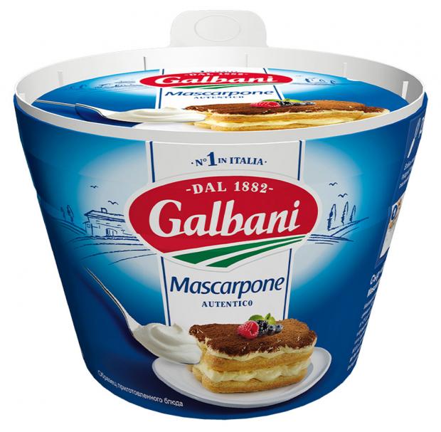 фото Сыр мягкий galbani маскарпоне 80%, 500 г