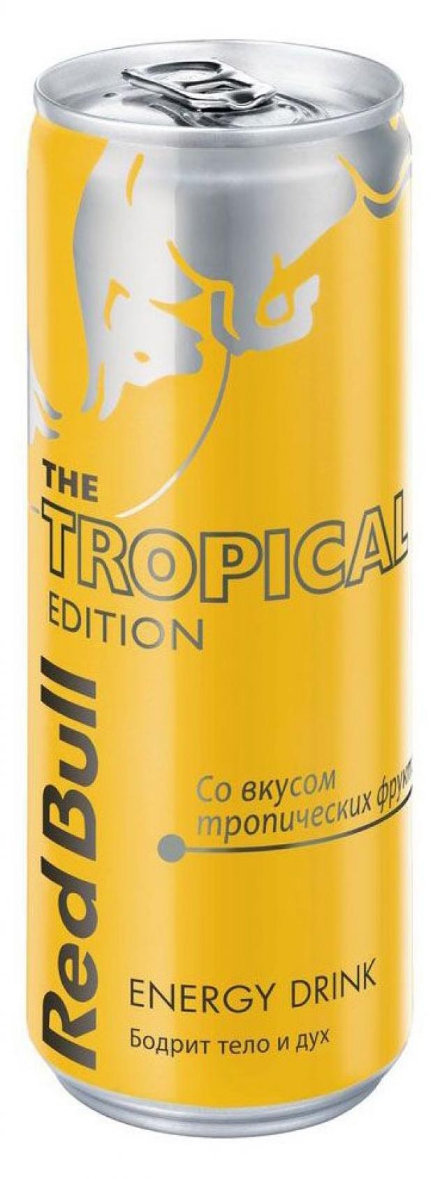 Напиток энергетический Red Bull Tropical Edition 355 мл 100₽