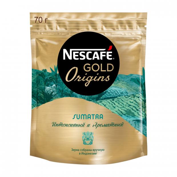 

Кофе растворимый Nescafe Gold Sumatra сублимированный, 70 г