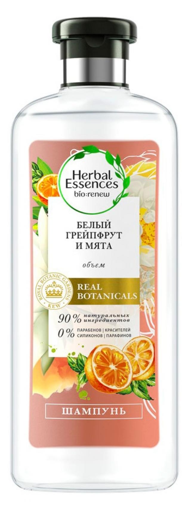 фото Шампунь для волос herbal essences белый грейпфрут и мята, 400 мл