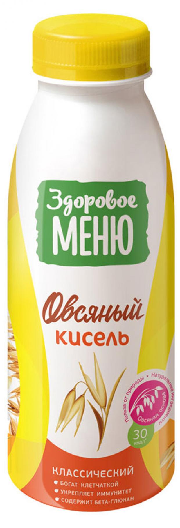 фото Кисель «здоровое меню» овсяный классический, 330 мл