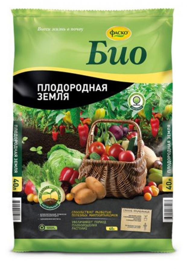 

Грунт «Фаско» БИО плодородная земля, 40 л