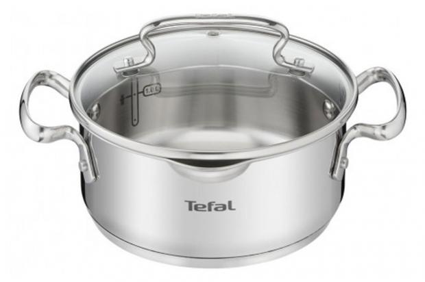 фото Кастрюля tefal duetto для индукционных плит, 18 см