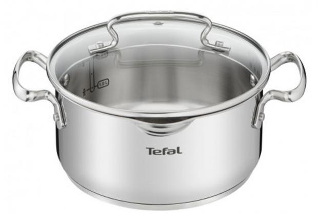 фото Кастрюля tefal duetto для индукционных плит, 20 см