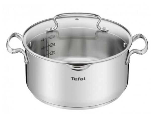 фото Кастрюля tefal duetto для индукционных плит, 24 см