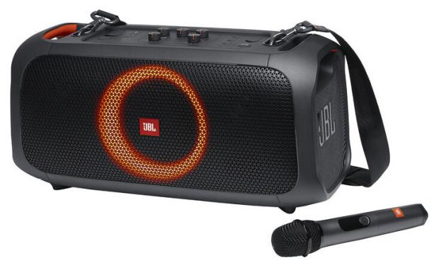 Портативная колонка JBL PartyBox On-The-Go черная 20000₽